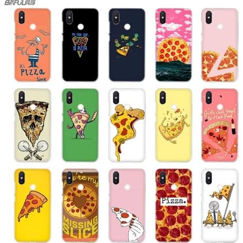 Soft Case for xiaomi redmi 9a 6A 7A 8A 6Pro note 9 8 7 6 5 Pro 9s 8T Fashion Cover pizza best friends