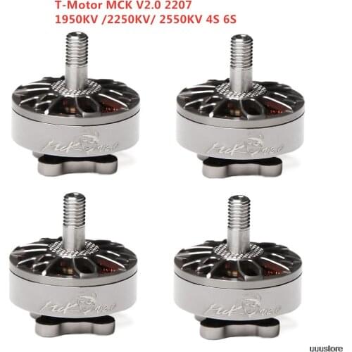 T-Motor MCK V2.0 2207 1950KV 2250KV 2550KV 4S 6S Brushless FPV Motor for RC Drone FPV Racing Freestyle Long Range