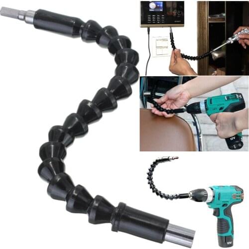 1PC 295mm Indexable Drill Bit Flexible Shaft Bits Extension Screwdriver Bit Electric Drill Power Tool Accessories