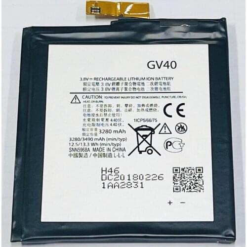 3.8V 3490mAh GV40 For Z Force Droid XT1650-02 Battery