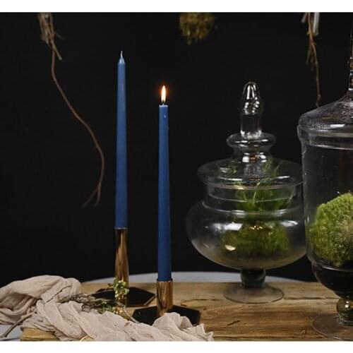 4 Pcs Decorative stick candle dinner table decor Romantic Smokeless Party Holiday Birthday Wedding Gift