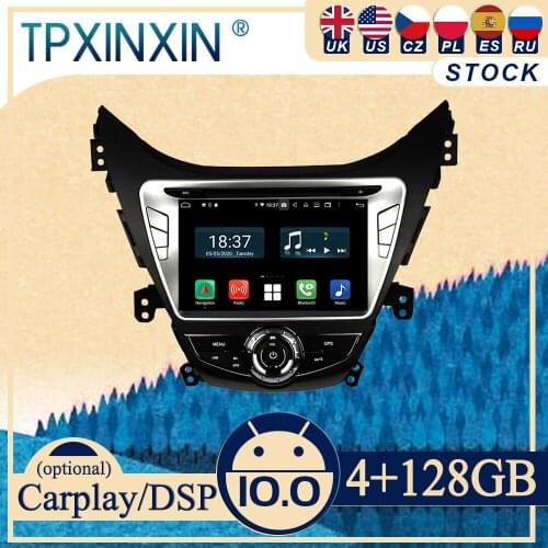 For Hyundai Elantra (MD) 2011-2013 Android Car Stereo Car Radio with Screen 2 DIN Radio DVD Player Car GPS Navigation Head Unit
