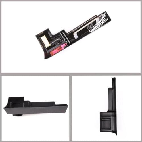 Car Central Console Multifunction Storage Box Phone Tray For Toyota Land Cruiser Prado FJ150 150 2010-2018 Plastic Car Accessory