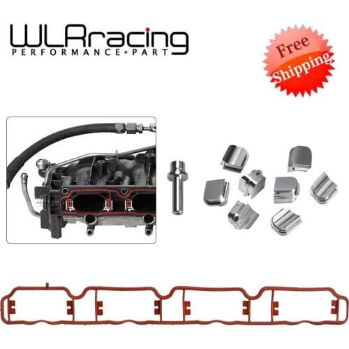 FREE SHIPPING Intake Manifold Runner Flap Delete Gasket for Audi A4 A3 Skoda Octavia Seat VW Passat 2.0 TFSI WLR-IMK07