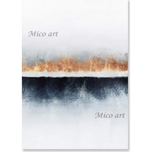 Black And White Simple Design Oil Painting Unframed Canvas Art Abstract Paintings Picture Artwork Free Shipping For Home Decor