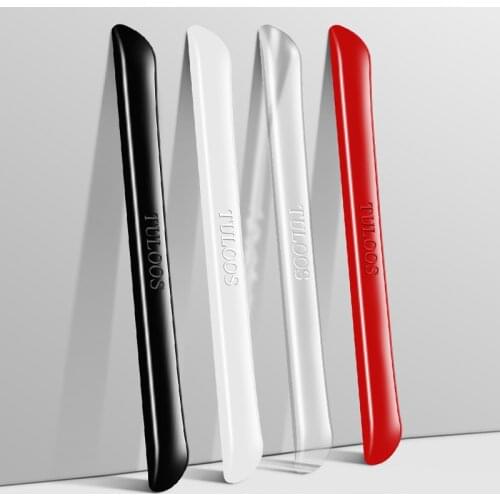 Car Rearview Mirror Anti Scratch Protector Strips Rubber Auto Door Anti-collision Protection Stickers Black Bumper Bar Styling