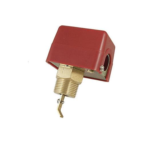 AC 250V 15A SPDT G1" Cooling System Water Flow Valve Paddle Control Switch HFS-25