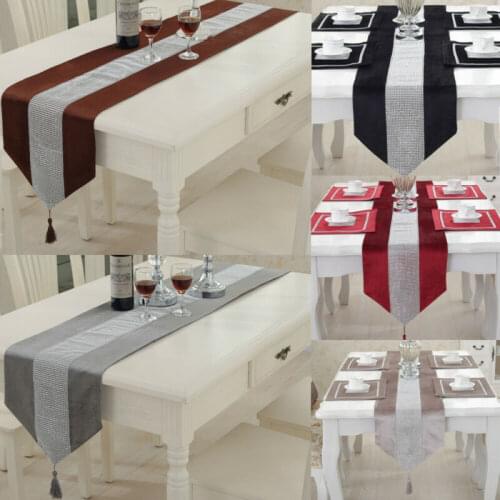 Luxury High-End Table Flag Fashion Modern Coffee Tablecloth Simple Table Flag Table Runner