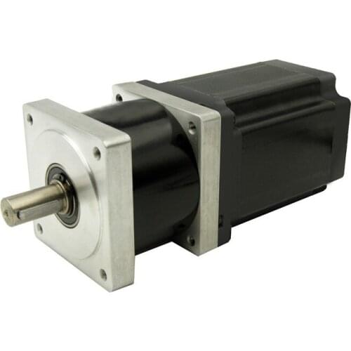 NEMA34 Stepper Motor 8.5NM with Planetary Reducer ratio 4:1/5:1/10:1/16:1/20:1/25:1/40:1/50:1/100:1 motor length 118mm