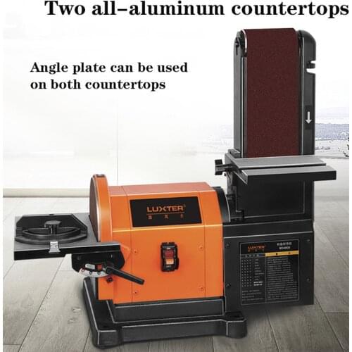 POSTRUI Abrasive Belt Sanding Machine Grinding Machine Desktop Woodworking Sander Sanding Machine Polishing Machine