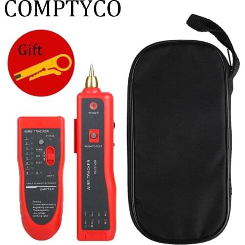 RJ11 RJ45 Crimper Cat5 Cat6 LAN Network Cable Tester Telephone Wire Tracker Three colors available