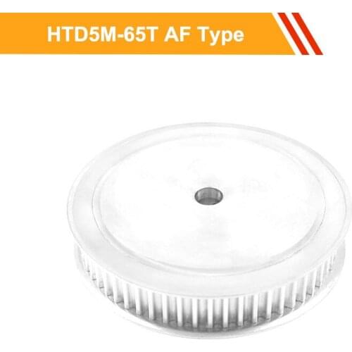 5M 65T Timing Belt Pulley HTD5M Type Transmission Pulley 16mm/21mm Belt Width 10/12/14/19/20mm Bore Tooth Belt Pulley