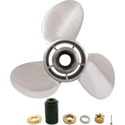 14.5x19 for 250HP MERCURY Outboard STAINLESS STEEL Propeller Set Motors motor fuera borda motor de popa