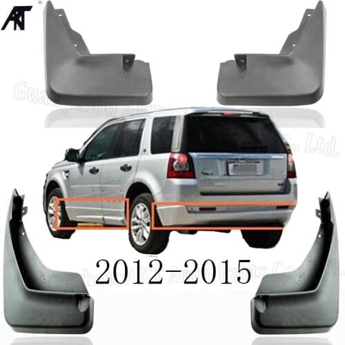 4Pcs car Front Rear Mudflap Splash Guard mudguards For Land Rover Freelander 2 LR2 sport models 2012 -2017