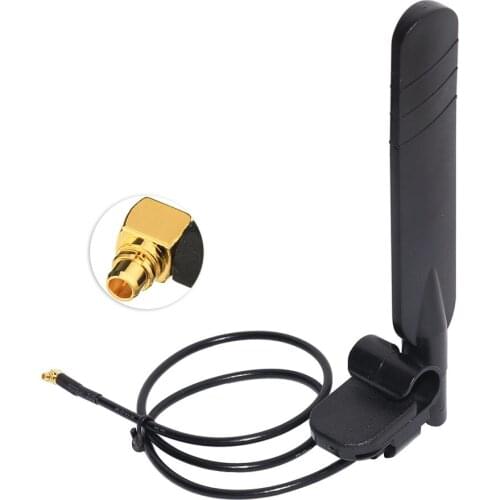 Superbat 2300-2700MHz 4G Clip Antenna Strong MMCX Plug Right Angle Connector with 50cm Cable