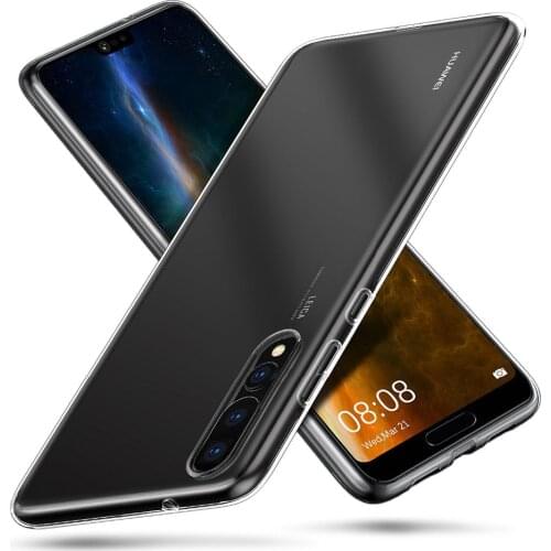 Transparent Silicone Soft TPU Case For Huawei P9 P20 Lite P10 Mate 30 Pro 8 9 10 Pro Plus Y5 7 Y9 2018 Nova 3E Slim Back Cover