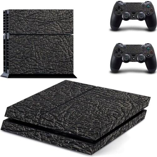Black Style PS4 Skin Sticker for Playstation 4 Console & 2 Controllers Decal Vinyl Protective Skins Style 1