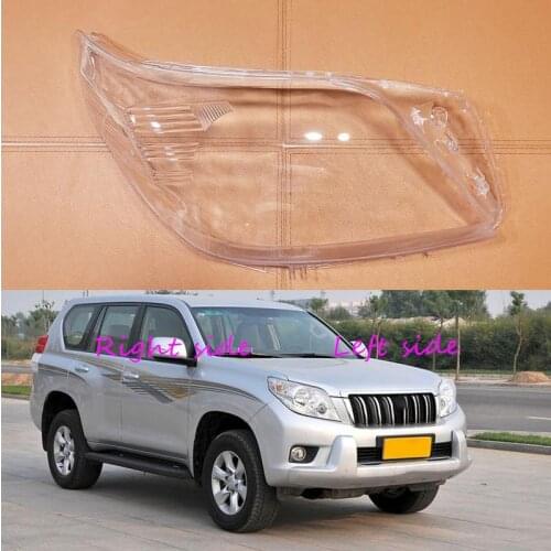 For Toyota Prado 2010 2011 2012 2013 Car Headlight cover Headlamp Lens Auto Shell Cover