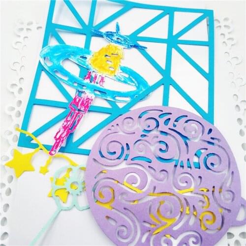 Space-station Metal Cutting Dies Stencil Scrapbooking Photo Album Card Paper Embossing Craft DIY