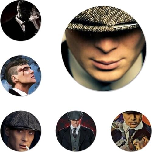Peaky Blinders Tv Cute Tommy Shelby Icons Pins Badge Decoration Brooches Metal Badges For Clothes Backpack Decoration