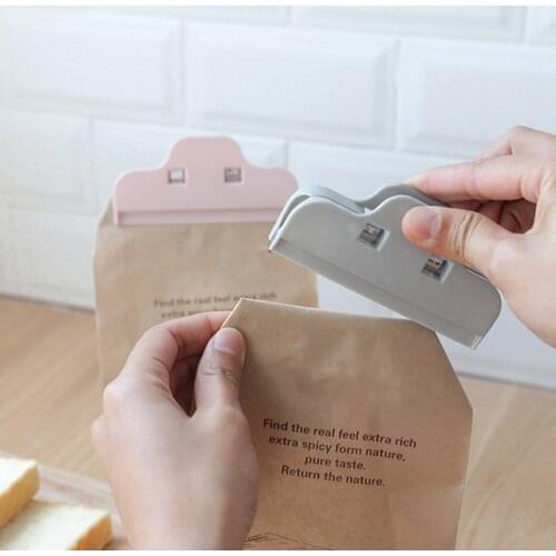 Plastic Sealing Clip Kitchen Food Storage Bag Sealer Home Clothespin Office Paper Files Clamp Snack Seal Pocket Holder