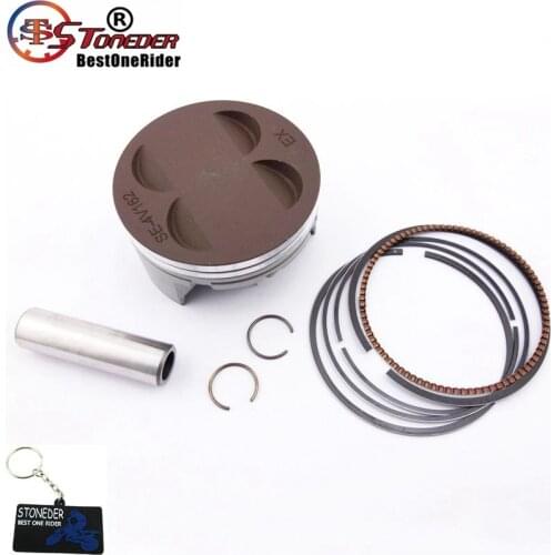 STONEDER 62mm Engine Piston Kit For Chinese YX 4 Valve Cylinder Head Pit Dirt Motor Bike Motocross Motorcycle
