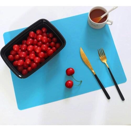 Anti-slip Silicone Baking Mat Non Stick Pan Liner Placemat Table Protector Kitchen Pastry Liner Baking Bakeware Mat Folding