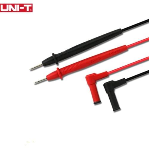 UNI-T UT-L20 Test Probe 600V 10A Cross Plug Measure Cable Wire with Shield Sleeve Universal Multimeter Test Leads