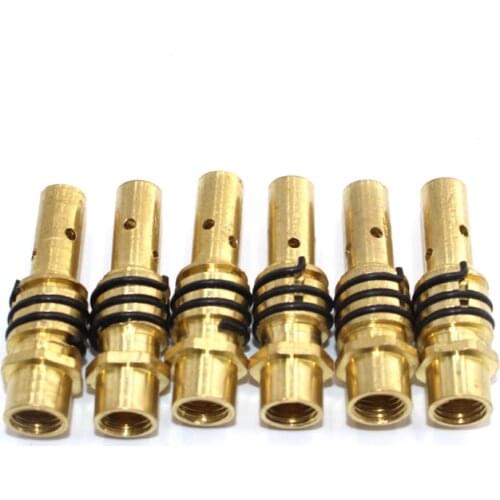 10pcs15AK Binzel MIG Torch/Gun Consumables Link Rod Electrode for The MIG Welding Machine