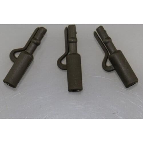 1000 x Safety Lead Clips in Dark Green for Carp Fishing-Fits UK size 8 Rolling Swivels-Fishing Tackles