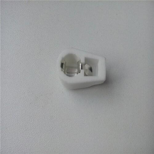 15pcs Ceramic shield caps MCZ 6.3mm electron tube plate caps Silver foot for tube amplifier