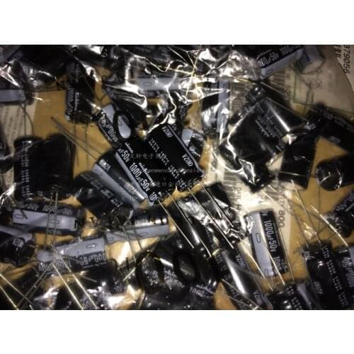 20pcs 1000uF 50V NICHICON VZ Series 12.5x25mm Super Low Impedance 50V1000uF Aluminum Electrolytic Capacitor