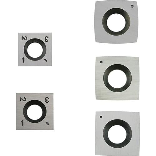 5pcs Tungsten Carbide Cutter Insert Set for Wood Turning Rougher Tools Replacement Accessories