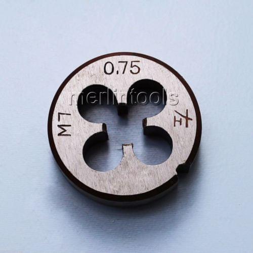 7mm x .75 Metric Left hand Die M7 x 0.75mm Pitch