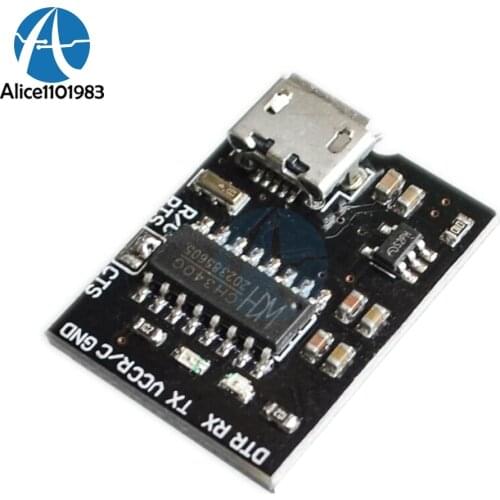 For WEMOS CH340G CH340 Breakout 5V 3.3V Micro USB to Serial Module Board For Arduino Downloader Pro Mini
