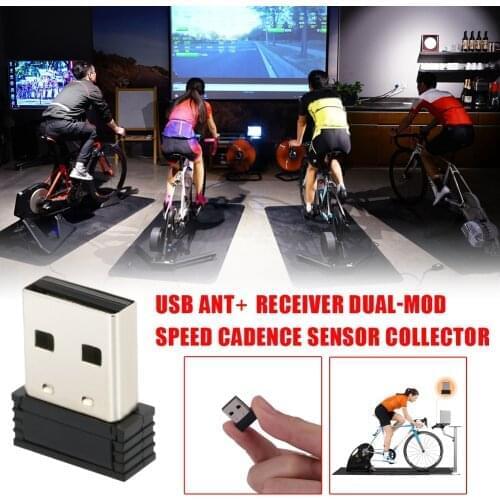 Dual-Mode Speed Cadence Sensor for Garmin Wireless Cadence Receiver ANT+ USB Stick Receiver Bicycle ANT+ Bluetooth Bike Computer