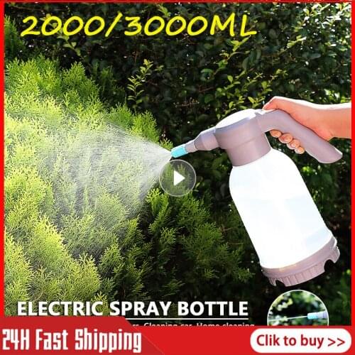 2/3L Electric Garden Sprayer Automatic Plant Watering Can Bottle Garden Sprayer Bottle For Gardening Watering Can Watering