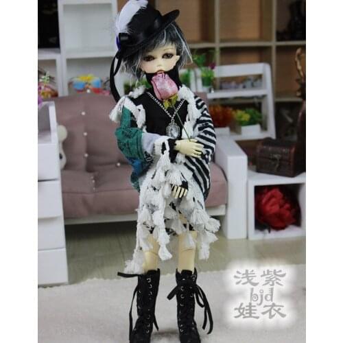 1/4 1/3 scale BJD T-shirt+shorts+cape+hat set for SD clothing BJD doll accessories,Not included doll,shoes,wig,accessories 1611