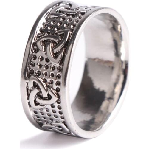 Classic Stainless Steel Ring Vintage Men Women Charm Ring Accessories Jewelry For Male Female Party Best Gift