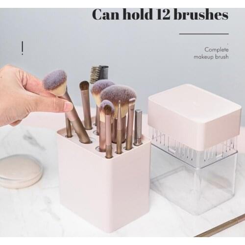 Makeup Container Make Up Case Makeup Brush Holder Organizers Box Makeup Organizer Drawers Plastic Cosmetic Storage Box Rack