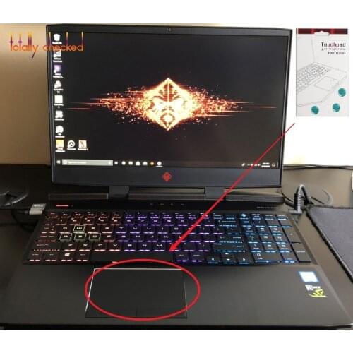 Matte Touchpad film Sticker Protector for HP OMEN GEN IV 15-DC0051nr 15-DC0045nr 15-DC0005ne DC0012nw Series 15 inch TOUCH PAD