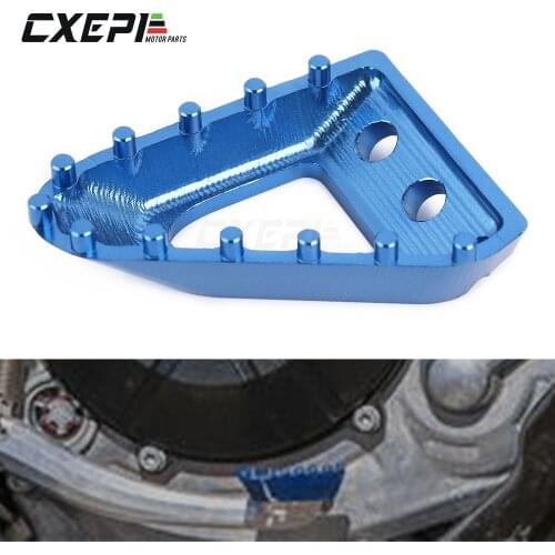Motorcycle Rear Brake Pedal Step Tip Plate For Husqvarna 125 150 250 350 450 500 2017 2018 2019