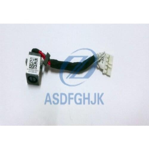 Original FOR Dell Latitude E7450 AC DC Power Input Jack Cable DC30100NV00 GH95W 0GH95W 100% test ok