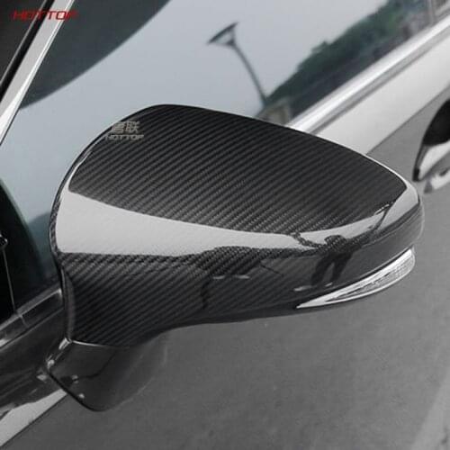 Suitable for lexus modified ES GS CT200 RC Left hand drive really carbon fiber rear view mirror cover Car accessories