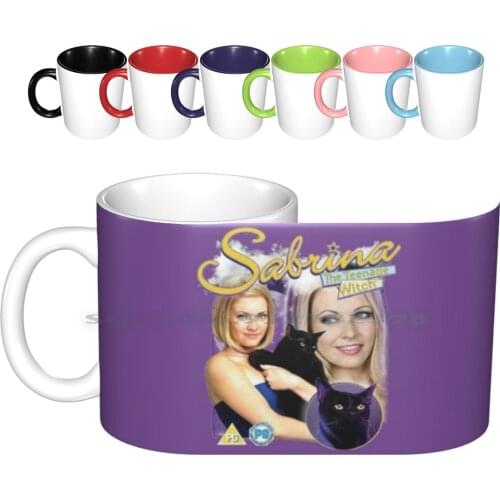 The Teenage Witch Ceramic Mugs Coffee Cups Milk Tea Mug The Teenage Witch Iconic 90s Tv Show Fashion Creative Trending Vintage