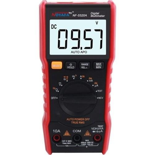 Noyafa NF-5320A Portable Digital Multimeter Household Pocket Size Multi-Tester AC DC NCV Voltage Resistor Switch Measurement