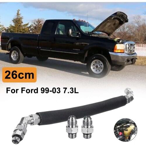 Powerstroke High Pressure Pump Car Crossover Line Hose hpX High Working Pressure Oil Transfer Pump Tubes Fit For Ford 99-03 7.3L
