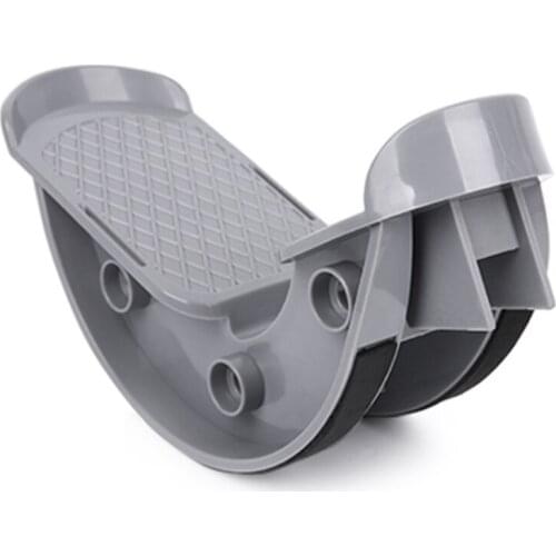 Foot Stretcher Rocker Ankle Stretch Board for Achilles Tendonitis Muscle Calf Stretch Yoga Fitness Sports (Gray)