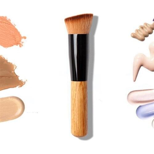 Professional Concealer Foundation Makeup Brush Nature Contour BB & CC Cream Base Make Up Powder Brushes Face Shadow Brush Tools