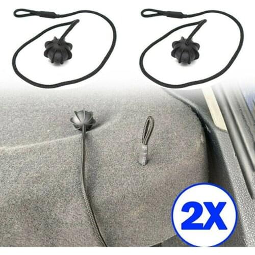 2pcs For Vw Mk5 Mk6 Mk7 R Gti Boot Parcel Shelf String Cord Cover Strap Car Accessories Interior Mounts And Holders